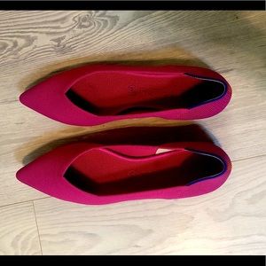 Rothy’s Berry Points Size 10.5